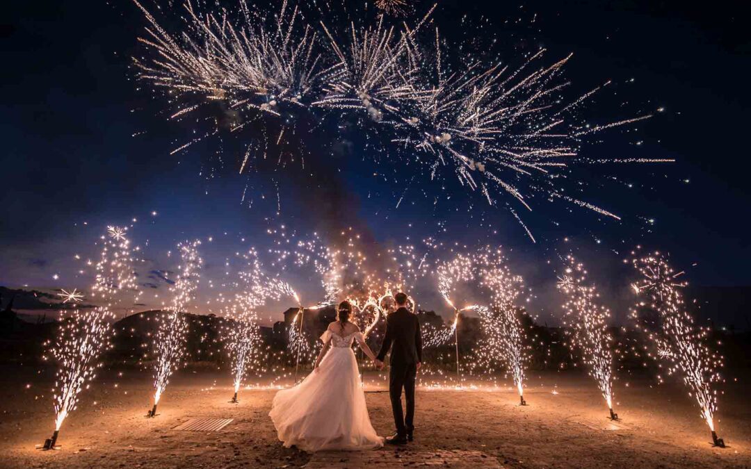 Artifice professionnel pour mariage : feu d’artifice 4 min “Champs-Élysées” par Ardi pour un final spectaculaire